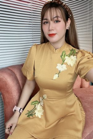 Set Đồ Lam Đi Chùa SD216